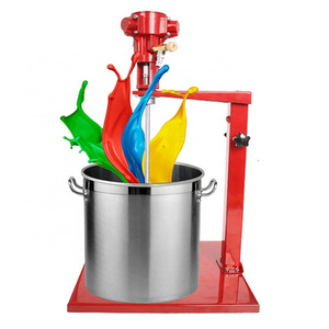 200 Liter Paint Mixer  Salad Dressing Mixing Small pneumatic Stainless Steel Mixer