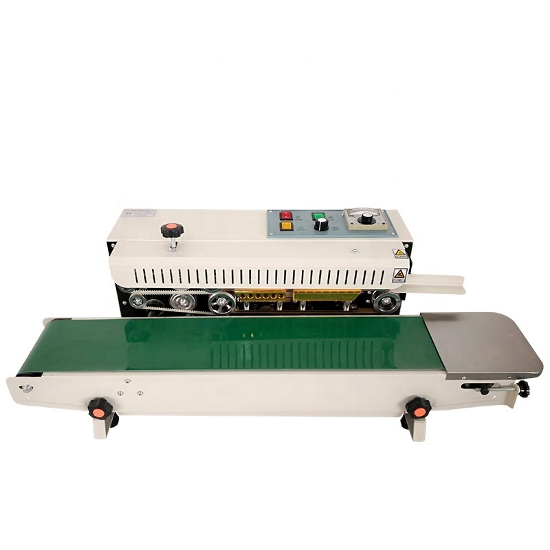 Heat bag sealer/Plastic bag band sealing machine Automatic Continuous film bag sealing machine