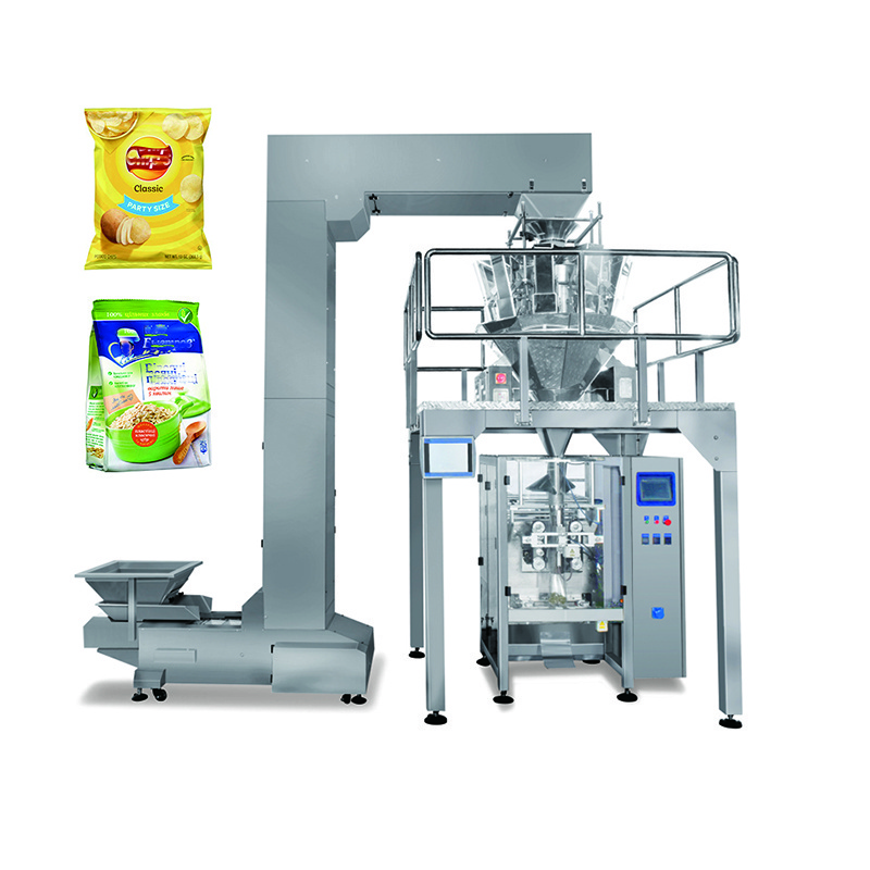 Vertical hard candy chocolate soft candy gummy bear candy peanut pouch Filling packaging machine