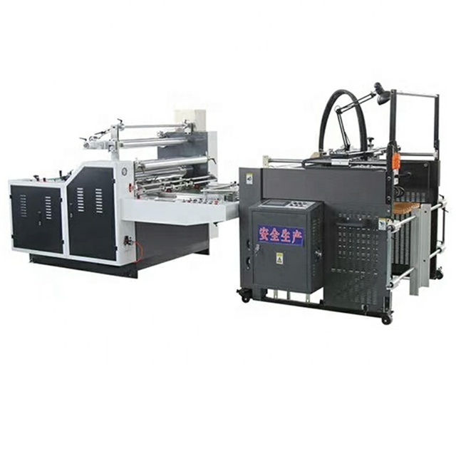 Hot melt BOPP plastic film roll laminator pre-coated paper lamination film coating machine thermal Film Laminating Machine