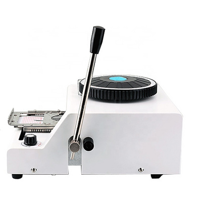 Plastic card making machine PVC card Embosser Card making embosser Code Embossing Machine BestSuppliers