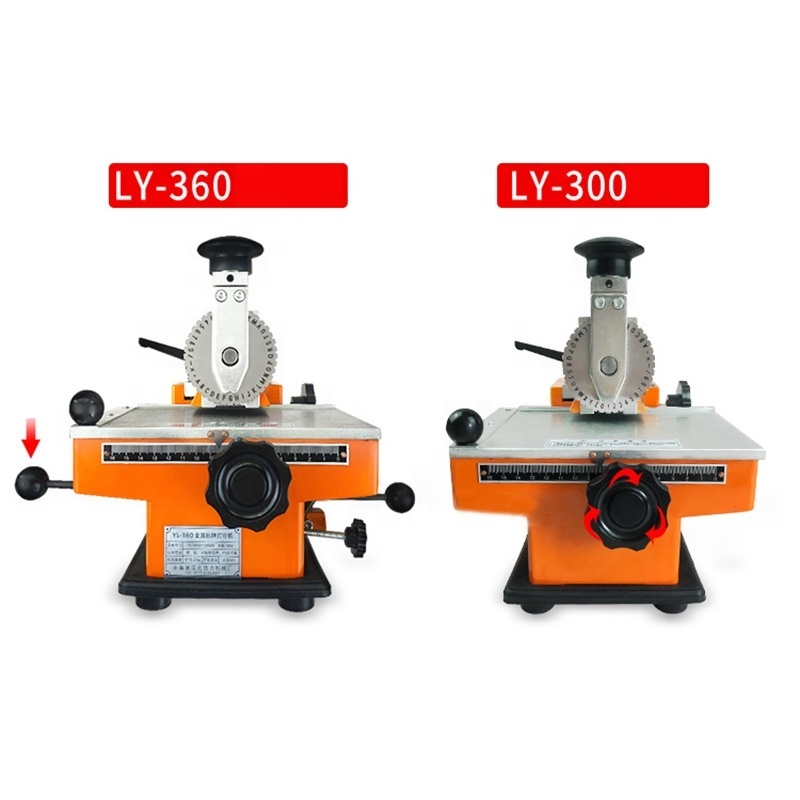 Marker Aluminum Name Plate Engraver on Metal name plate marking machine