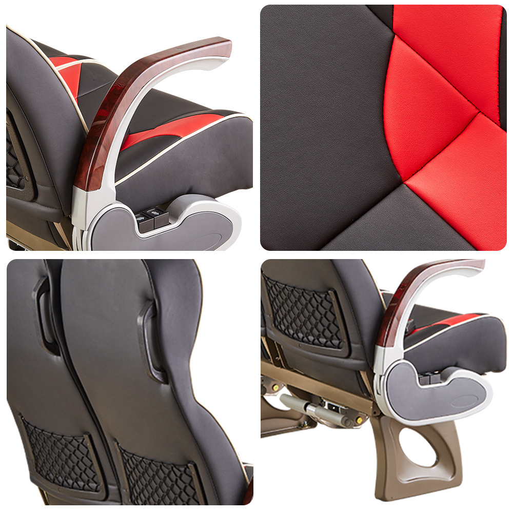 New Products seats reclining for buses, premium tourist sleeper bus seat folding