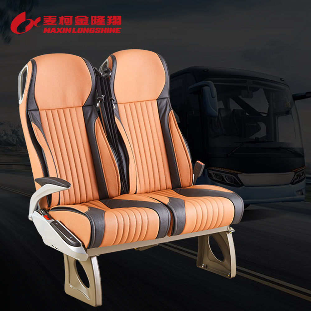 Factory Supply commercial bus passenger seats, vip coach folding passenger buses seat bed