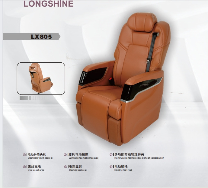 Electric luxury car seats vip car seats for mpv van business car