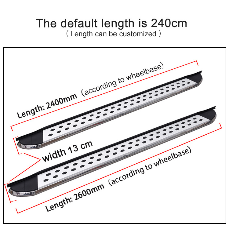 Running Board Steps Accessories for Mercedes-Benz Vito 2004-2023