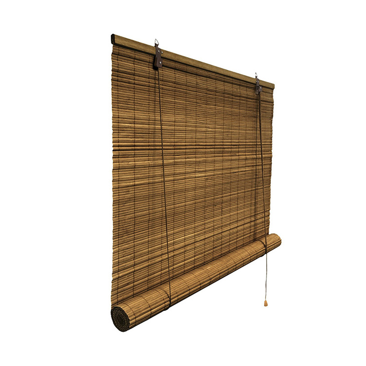 NEW Curtain For Windows Bamboo Roller Blinds