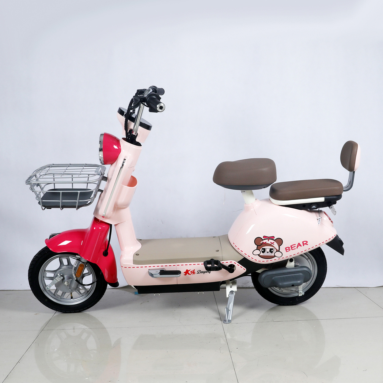 14 Inch 350W Long Range Electric Scooter with Seat Fast Off-Road Performance Cheap scooter bicycle