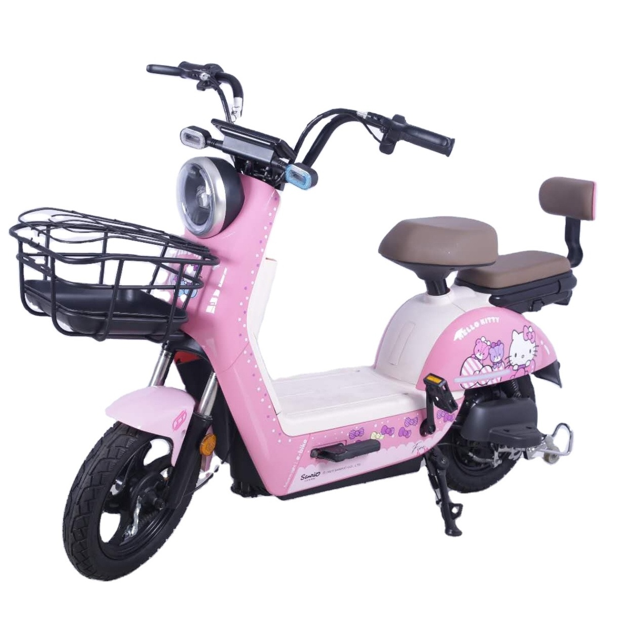 China Manufacture 48v 500W Stylish 2-Wheel Electric Scooter Exclusively Designed for Ladies E-Bike Option