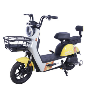 2024 China Manufacture 48v 500W Stylish 2-Wheel Electric Scooter Cheap E-Bike Designed Exclusively for Ladies