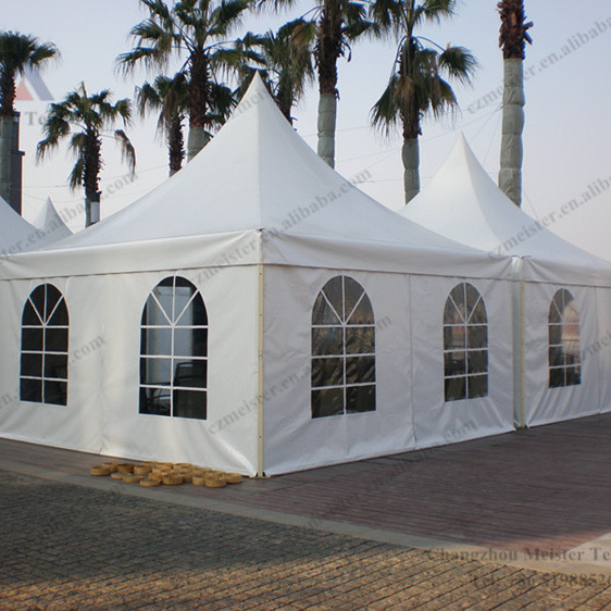 Aluminum tent 5x5m outdoor wedding pagoda tent 5x5m