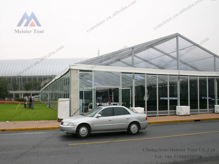 Big clear roof marquee party transparent wedding tent for outdoor banquet