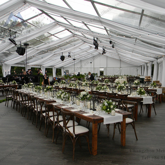 20x30m clear top PVC fabric wedding party marquee tent prices