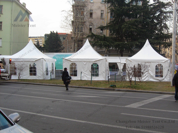 Clear Outdoor PVC Canopy Pagoda Tent Gazebos Sale in Trade Show