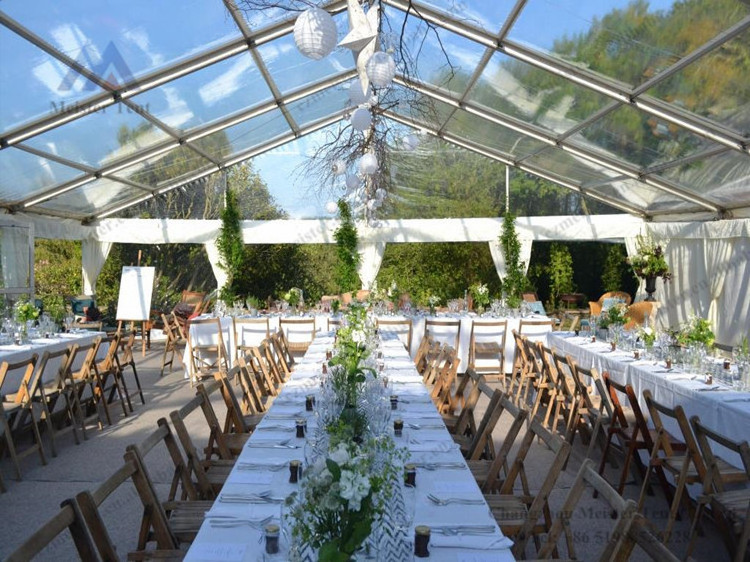 20x30m clear top PVC fabric wedding party marquee tent prices