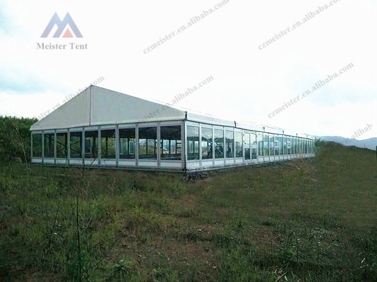 20x40m glass marquee wedding tent outdoor party tent for ceremony