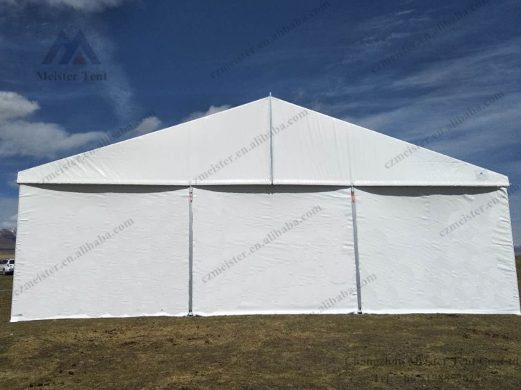 A shaped tent aluminium alloy white PVC waterproof warehouse tent