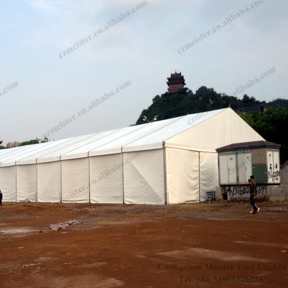 A shaped tent aluminium alloy white PVC waterproof warehouse tent