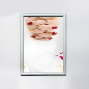 Factory 24x36 30x40 40x50 50x70 28mm Profile Aluminum Snap Poster Frame Front Loading Picture Frame