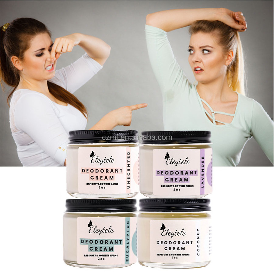 Wholesale Natural Private Label Organic Natural Deodorizer Supplier Vegan Antiperspirant Women Men Deodorant Cream