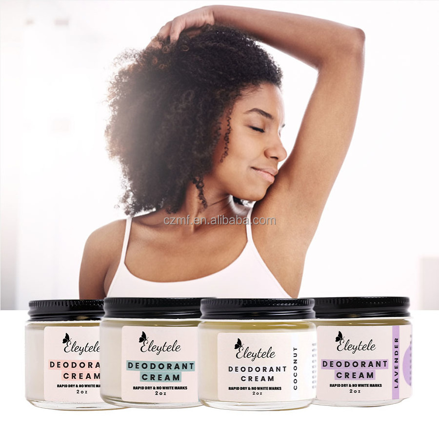 Wholesale Natural Private Label Organic Natural Deodorizer Supplier Vegan Antiperspirant Women Men Deodorant Cream