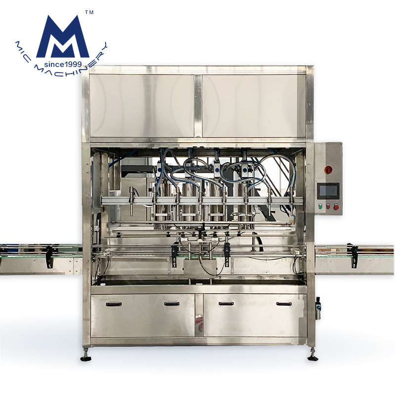 Automatic high speed piston palm vegetable olive cooking sunflower edible oil filling machine