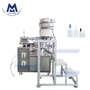 Automatic plastic bottle capping gel 502 ca pvc cyanoacrylate adhesive super glue filling machine