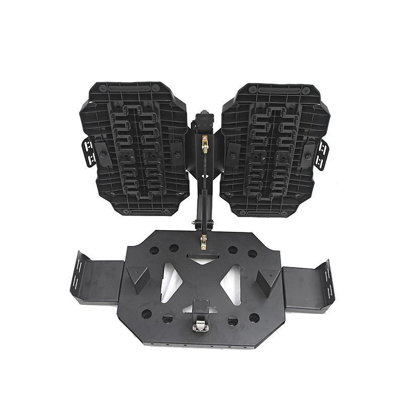 4x4 parts Escape Boards cover reinforced spare tire rack Tailgate integration for Jeep Wrangler JK JL