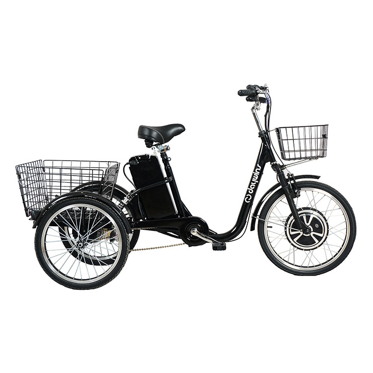 OEM Customize Factory price electric trike three wheels adult electric bike bicycle