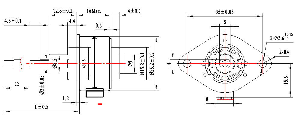 Professional Stepper Motor Manufacturer 25mm Micro Permanent Linear Stepper Motor