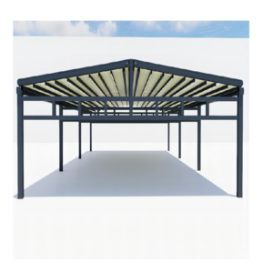 Custom Sun Shading and Rainproof Pergola Sliding Porch Awning Folding Patio Cover Roof System Automatic Retractable Pergola PVC