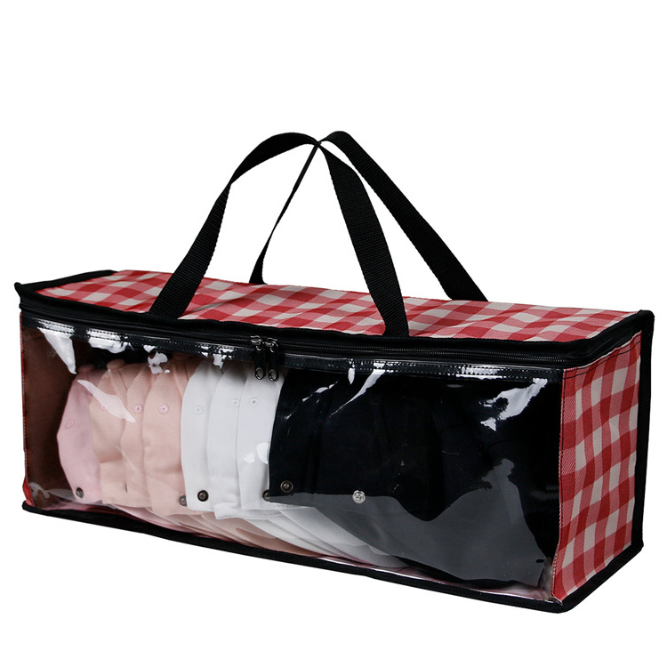 New Arrival Manufacturer Lightweight Visible Clear Waterproof Durable PVC Wear Resistant Storage Bag for Hat