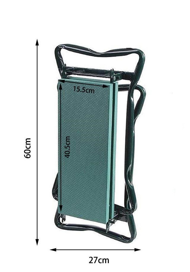 Hot Sale Sturdy Portable Multifunctional Comfortable Lightweight Foldable Garden Kneeler Seat with Foam Pad