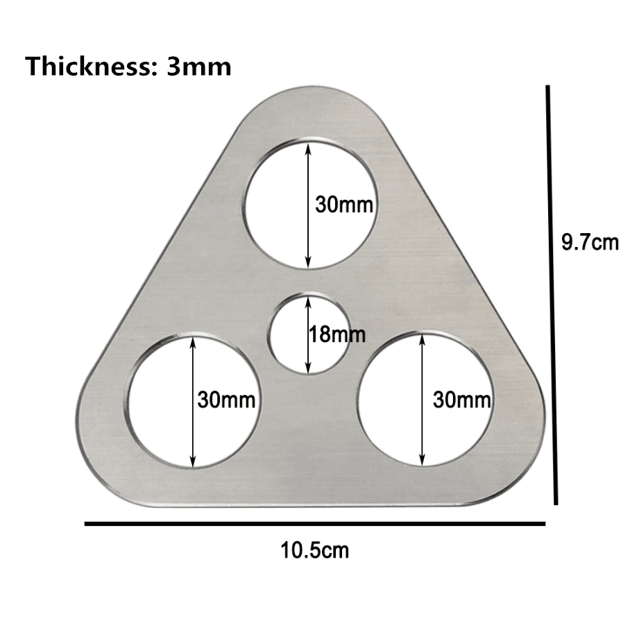 Custom Logo Portable Cooking Grill Accessories Stainless Steel Camping Campfire Tripod Board Plate Kit with Adjustable Chain