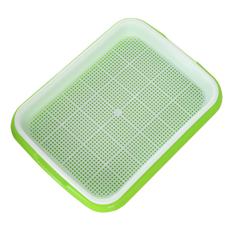 Soilless Culture Big Capacity Healthy Breathable Seed Sprouter Tray for Vegetables Wheatgrass Seeds