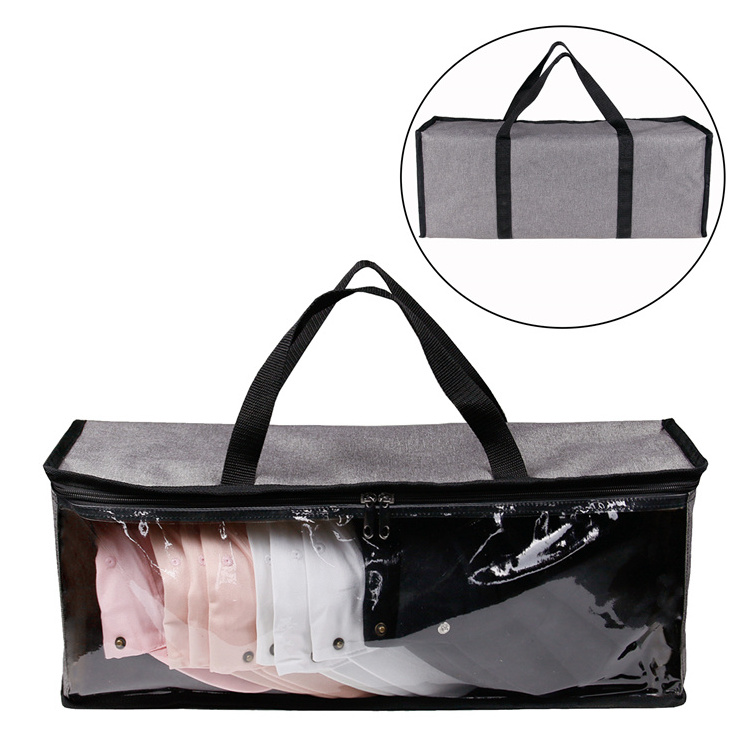 New Arrival Manufacturer Lightweight Visible Clear Waterproof Durable PVC Wear Resistant Storage Bag for Hat