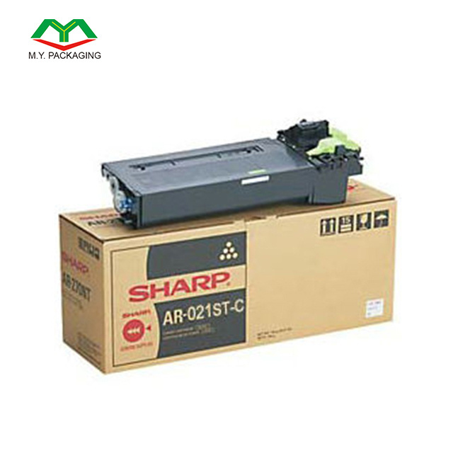 Custom Paper Packaging Box for Toner Cartridge with Company Logo