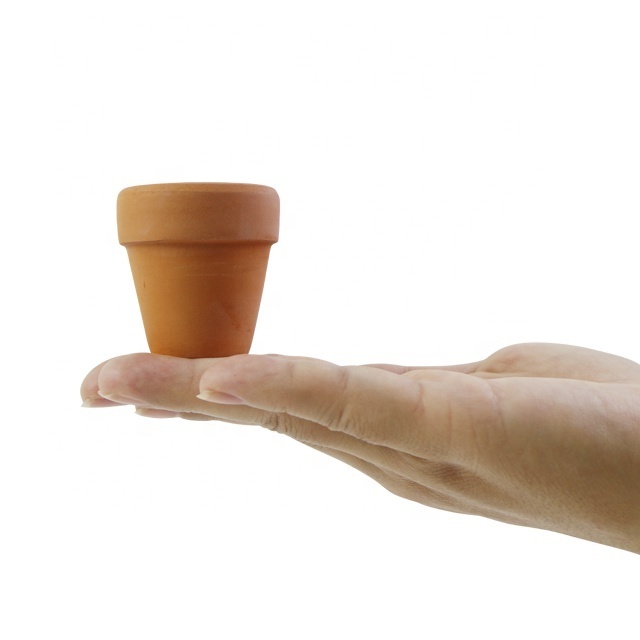 Small Mini Clay Pots 1.7