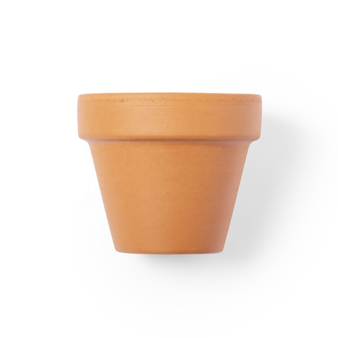 Mini Small Seed Outdoor Bulk Garden Terracotta Clay Succulent Stackable Planter Flower Pot Wholesale