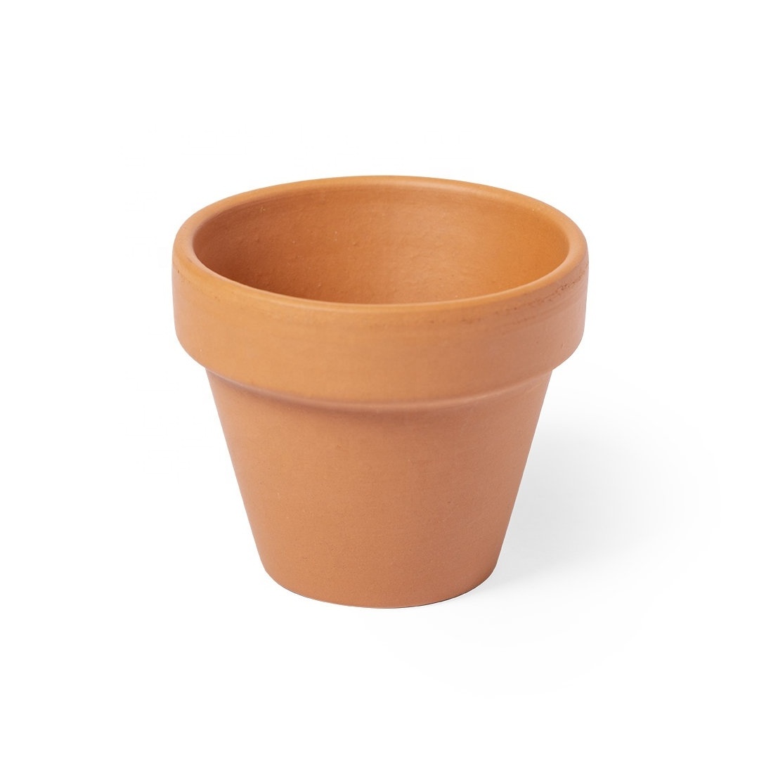 Mini Small Seed Outdoor Bulk Garden Terracotta Clay Succulent Stackable Planter Flower Pot Wholesale