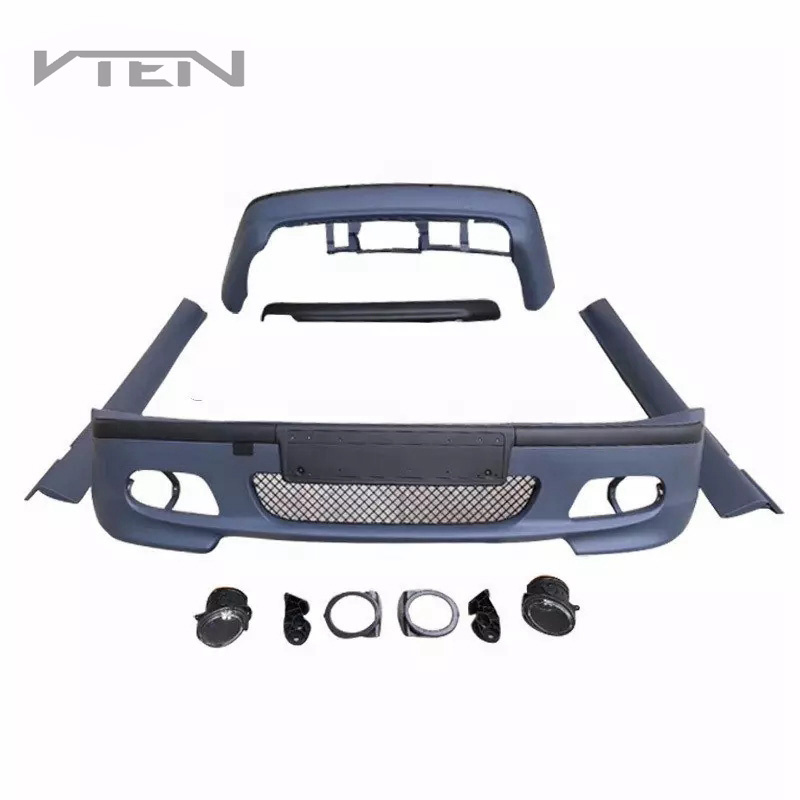 Car body kit e46 Front rear Bumper side skirt kit for BMW E46 M-Tech M-Sport Sedan Touring 1998-2004