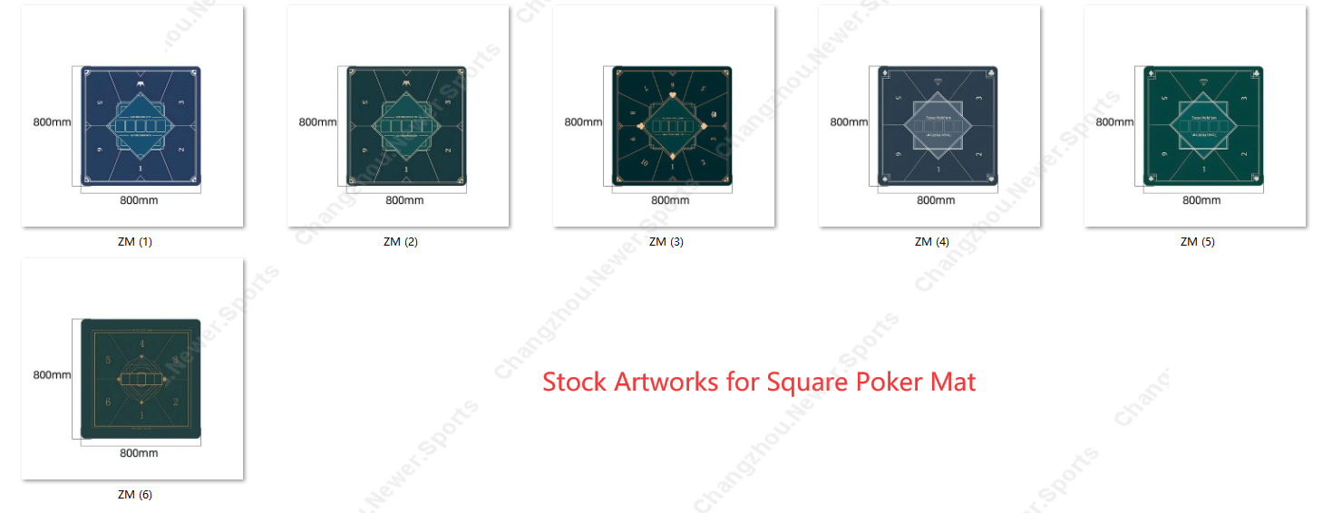 Wholesale portable 90*180*0.2CM Texas Poker Rubber Mat Super Popular non slip Wear-resistant Poker Table For Gambling Suppliers