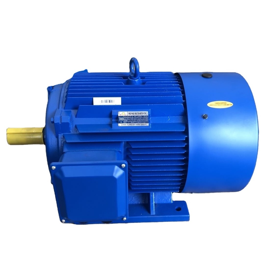 90kw high voltage three phase used electric ac motor