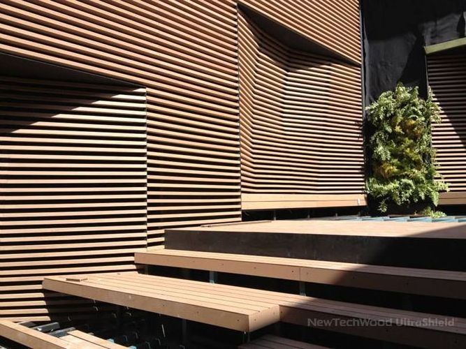 Wood High Quality Co-extrusion WPC Exterior Wall Cladding WPC Great Wall Panels Decorative Wood Plastic Composite Wall Board