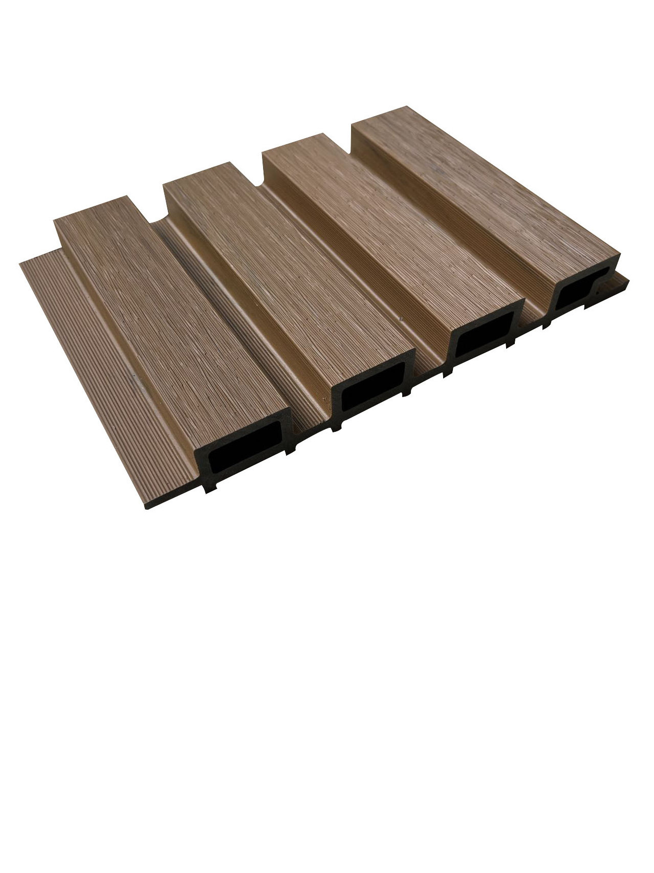 WPC Exterior Outdoor Decorative wood plastic composite wall panel the great Wall Siding ceiling panel