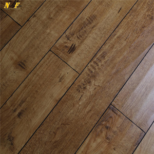 Competitive price handscraped HDF wooden 12mm laminate flooring