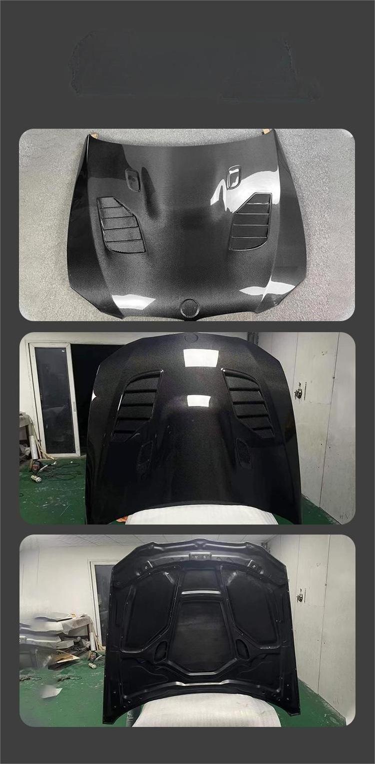 High Quality Dry Carbon Fiber Hood Front bonnet Engine Cover Fits For BMW 3 Series E90 E92 E93 M3 2005-2012