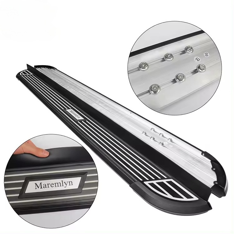 Hot Selling Aluminum Alloy Car Protective Accessories Running Board Fit For Acura MDX