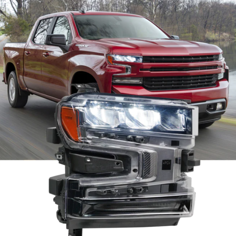 ED Headlight Assembly For Chevy Silverado 1500 2019-2021