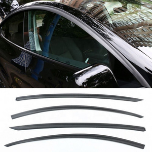 Auto Door Visor Sun Rain Guard Weather Shield for Tesla Model Y 2019-2022